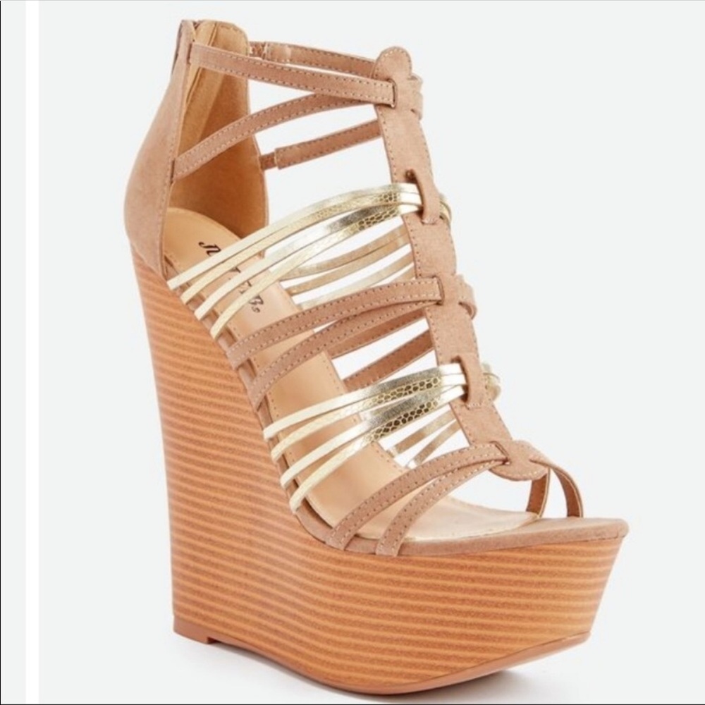 Just fab wedge heels